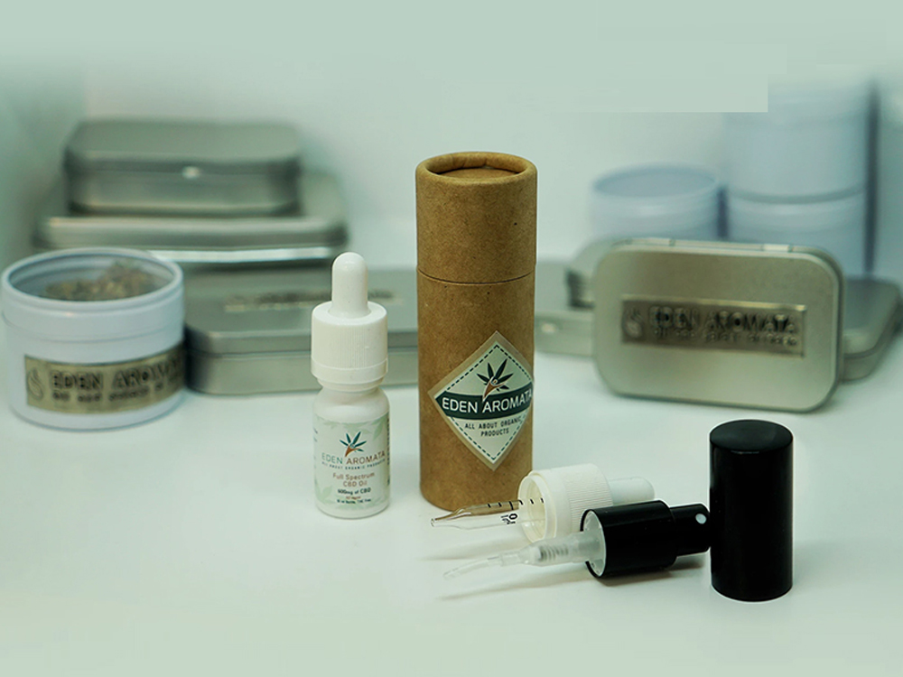 Organiskt hampextrakt CBD-olja med full spektrum 6% 10 ml